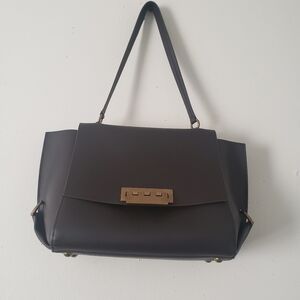 HP. Zac Posen Eartha Folded Gusset Shoulder Bag.